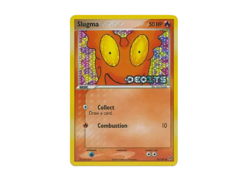 Slugma C : Reverse Holo [107-EX-DEOXYS 74/107] [EN] (EX Ruby & Sapphire "EX Deoxys")