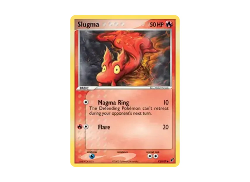 Slugma C [107-EX-DEOXYS 75/107] [EN] (EX Ruby & Sapphire "EX Deoxys")