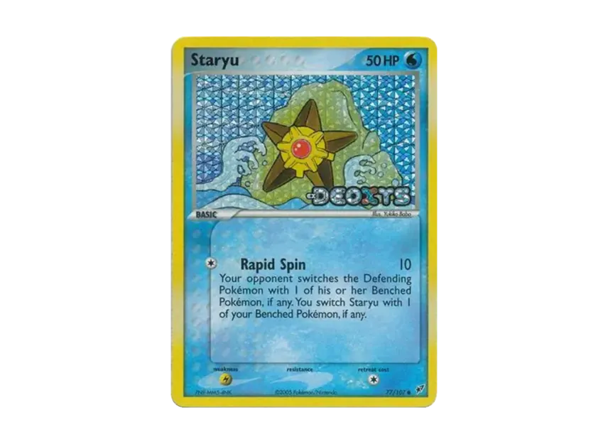 Staryu C : Reverse Holo [107-EX-DEOXYS 77/107] [EN] (EX Ruby & Sapphire "EX Deoxys")
