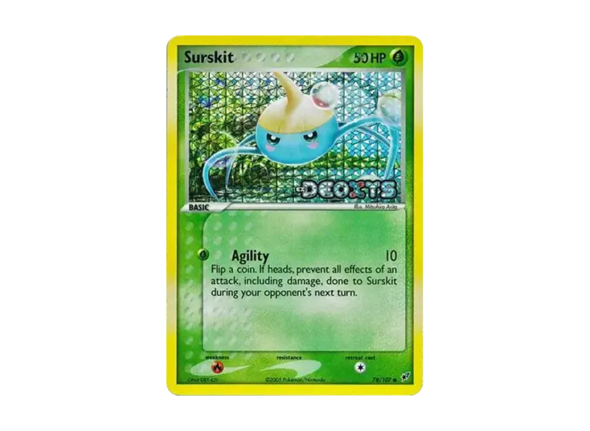 Surskit C : Reverse Holo [107-EX-DEOXYS 78/107] [EN] (EX Ruby & Sapphire "EX Deoxys")