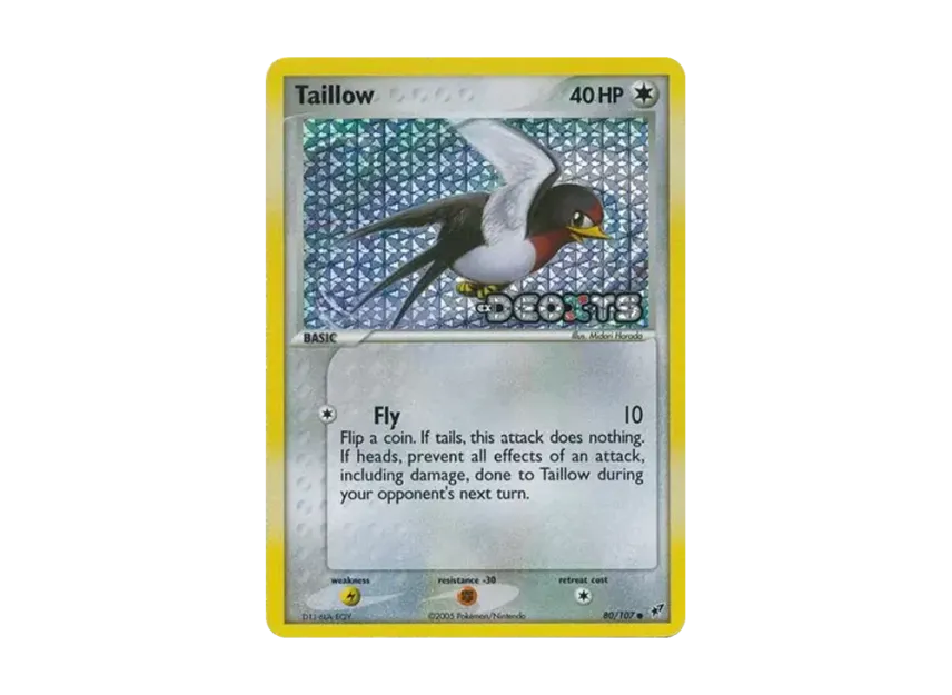 Taillow C : Reverse Holo [107-EX-DEOXYS 80/107] [EN] (EX Ruby & Sapphire "EX Deoxys")