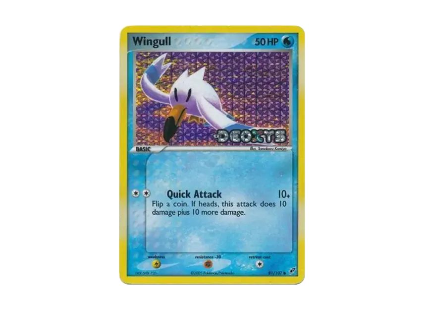 Wingull C : Reverse Holo [107-EX-DEOXYS 81/107] [EN] (EX Ruby & Sapphire "EX Deoxys")