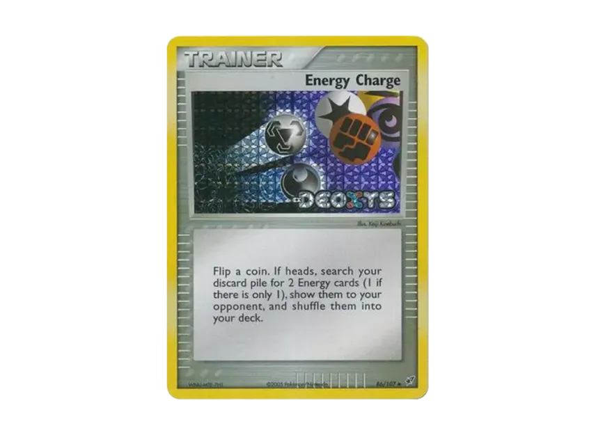 Energy Charge U : Reverse Holo [107-EX-DEOXYS 86/107] [EN] (EX Ruby & Sapphire "EX Deoxys")