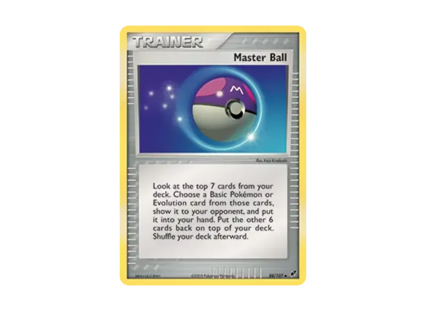 Master Ball U [107-EX-DEOXYS 88/107] [EN] (EX Ruby & Sapphire "EX Deoxys")