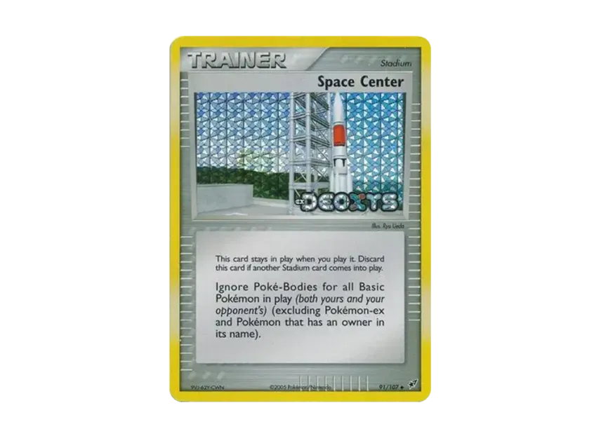 Space Center U : Reverse Holo [107-EX-DEOXYS 91/107] [EN] (EX Ruby & Sapphire "EX Deoxys")