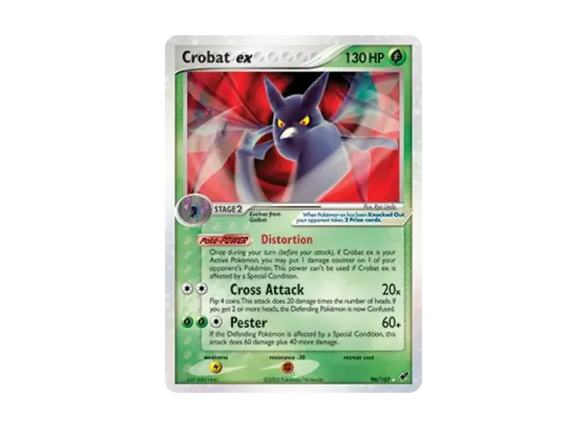 Crobat ex R [107-EX-DEOXYS 96/107] [EN] (EX Ruby & Sapphire "EX Deoxys")