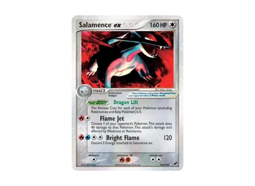 Salamence ex R [107-EX-DEOXYS 103/107] [EN] (EX Ruby & Sapphire "EX Deoxys")