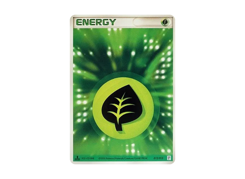Grass Energy : 1ED [PCG-TYPE-UNIT-GRASS 012/015] (Quick Construction Pack "Type Unit: Grass")