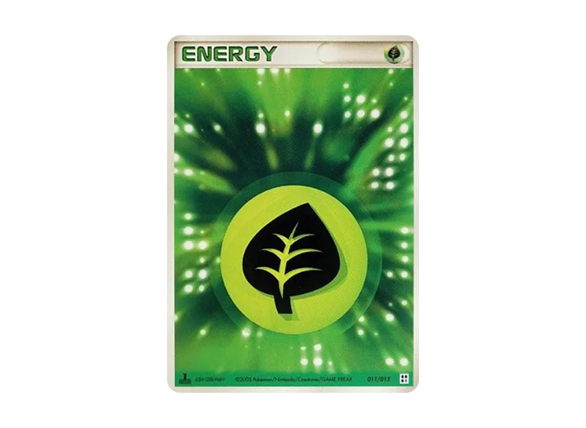 Grass Energy : 1ED [PCG-TYPE-UNIT-GRASS 011/015] (Quick Construction Pack "Type Unit: Grass")
