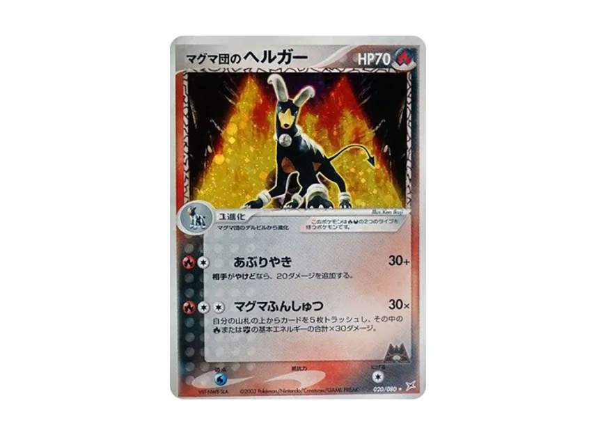 Team Magma's Houndoom [ADVEX 020/080] (Enhanced Expansion Pack ex1 "Magma VS Aqua: Two Ambitions")