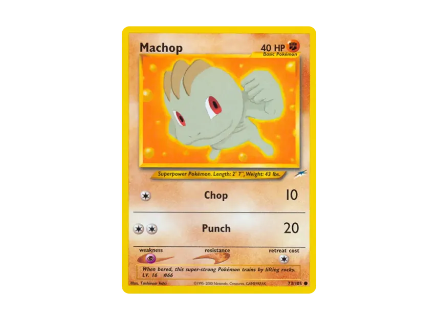 Machop C [105-NEO-DESTINY 73/105] [EN] (Neo Series "Neo Destiny")
