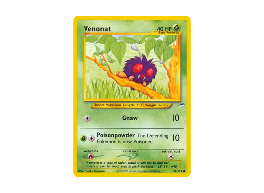 Venonat C [105-NEO-DESTINY 90/105] [EN] (Neo Series "Neo Destiny")