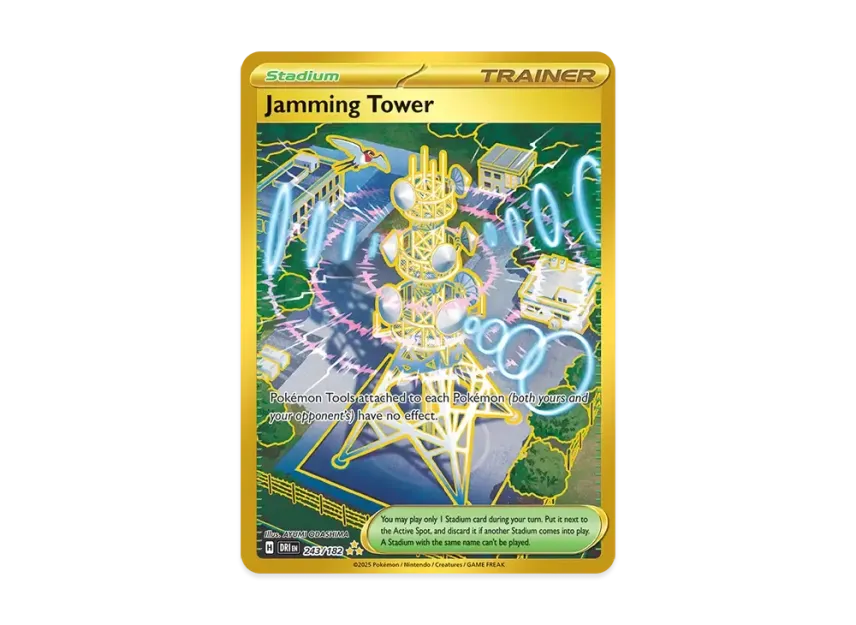 Jamming Tower HR [DRI 243/240] [EN] (Scarlet & Violet "Destined Rivals")