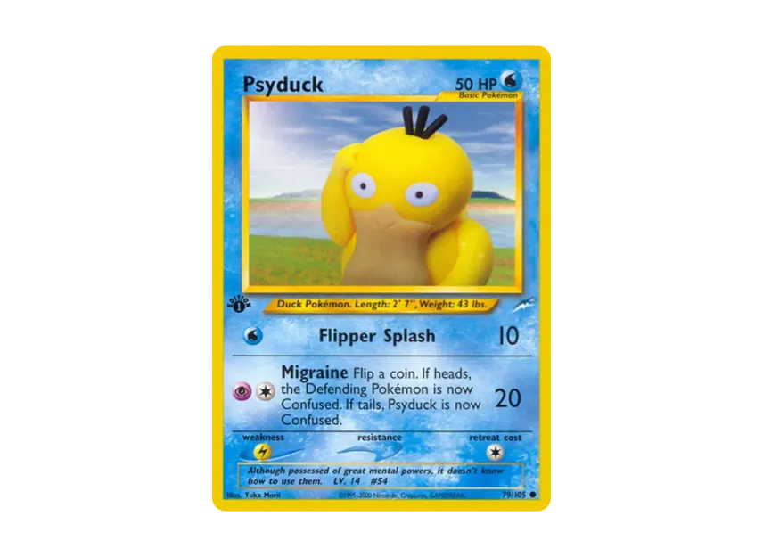 Psyduck C : 1ED [105-NEO-DESTINY 79/105] [EN] (Neo Series "Neo Destiny")