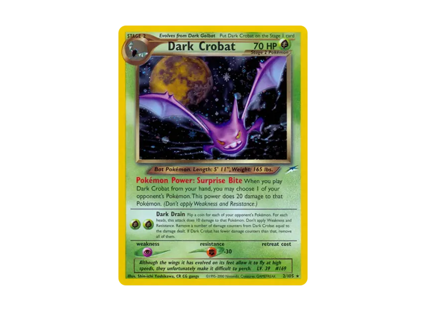 Dark Crobat R [105-NEO-DESTINY 2/105] [EN] (Neo Series "Neo Destiny")
