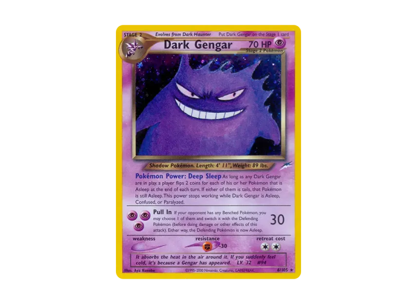 Dark Gengar R [105-NEO-DESTINY 6/105] [EN] (Neo Series "Neo Destiny")