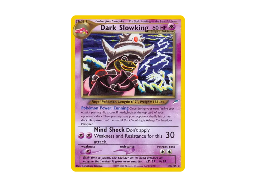 Dark Slowking R [105-NEO-DESTINY 20/105] [EN] (Neo Series "Neo Destiny")