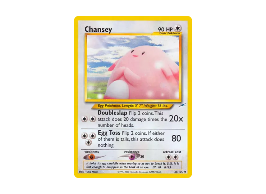 Chansey U [105-NEO-DESTINY 31/105] [EN] (Neo Series "Neo Destiny")