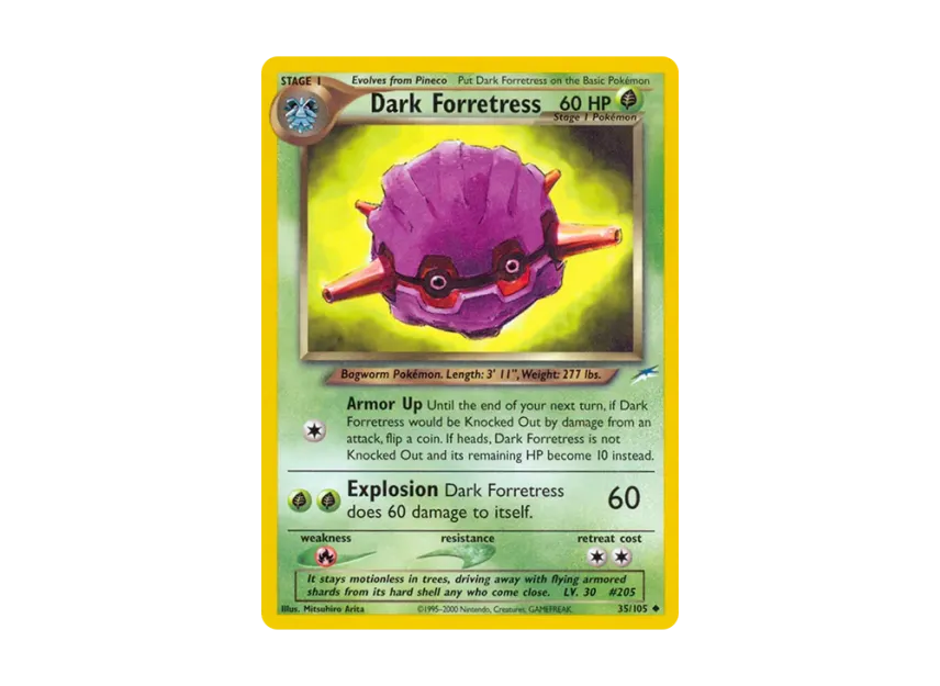 Dark Forretress U [105-NEO-DESTINY 35/105] [EN] (Neo Series "Neo Destiny")