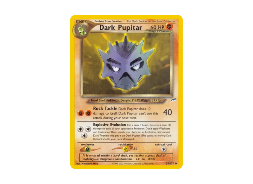Dark Pupitar U [105-NEO-DESTINY 38/105] [EN] (Neo Series "Neo Destiny")