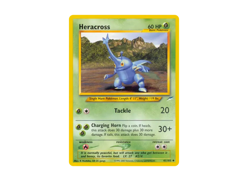 Heracross U [105-NEO-DESTINY 41/105] [EN] (Neo Series "Neo Destiny")