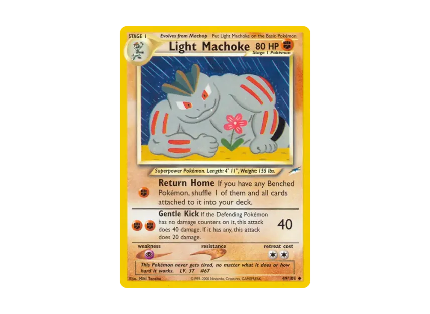 Light Machoke U [105-NEO-DESTINY 49/105] [EN] (Neo Series "Neo Destiny")