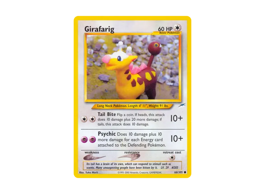 Girafarig C [105-NEO-DESTINY 66/105] [EN] (Neo Series "Neo Destiny")