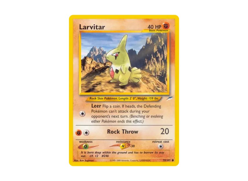 Larvitar C [105-NEO-DESTINY 70/105] [EN] (Neo Series "Neo Destiny")