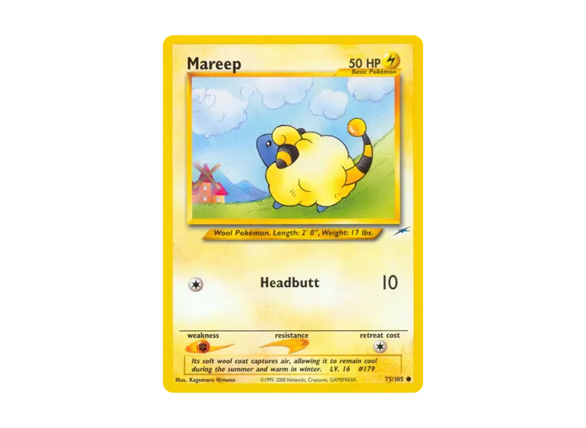 Mareep C [105-NEO-DESTINY 75/105] [EN] (Neo Series "Neo Destiny")