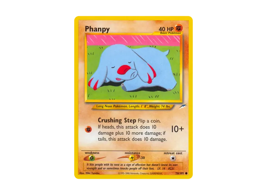 Phanpy C [105-NEO-DESTINY 76/105] [EN] (Neo Series "Neo Destiny")