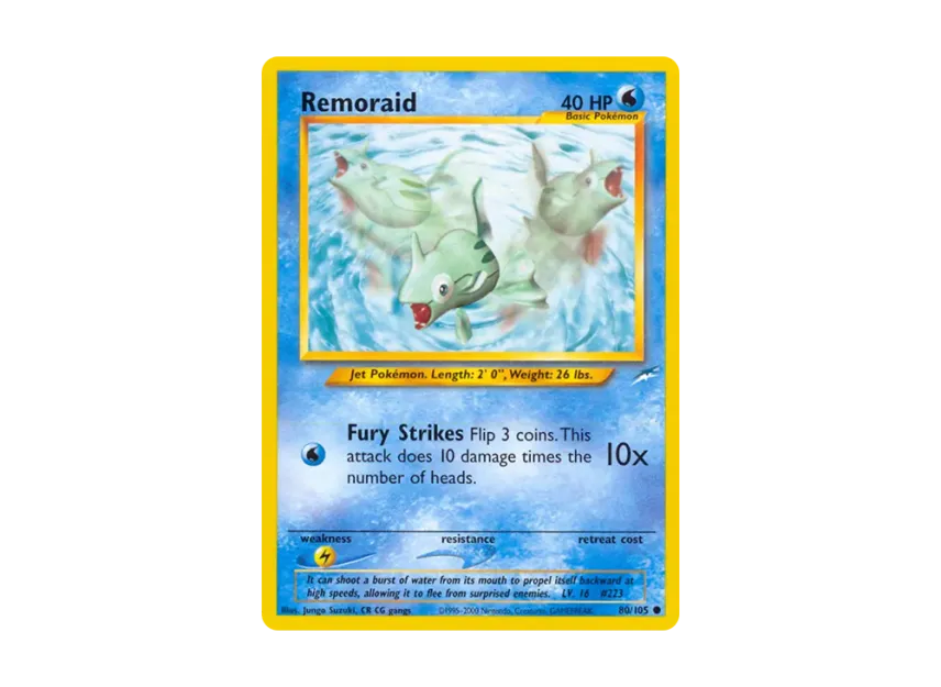 Remoraid C [105-NEO-DESTINY 80/105] [EN] (Neo Series "Neo Destiny")