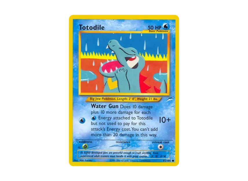 Totodile C [105-NEO-DESTINY 85/105] [EN] (Neo Series "Neo Destiny")