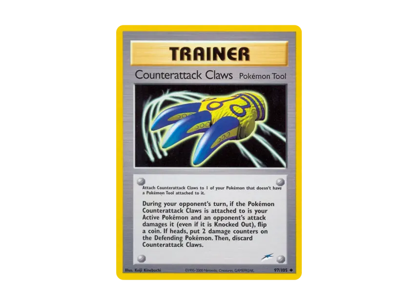 Counterattack Claws U [105-NEO-DESTINY 97/105] [EN] (Neo Series "Neo Destiny")