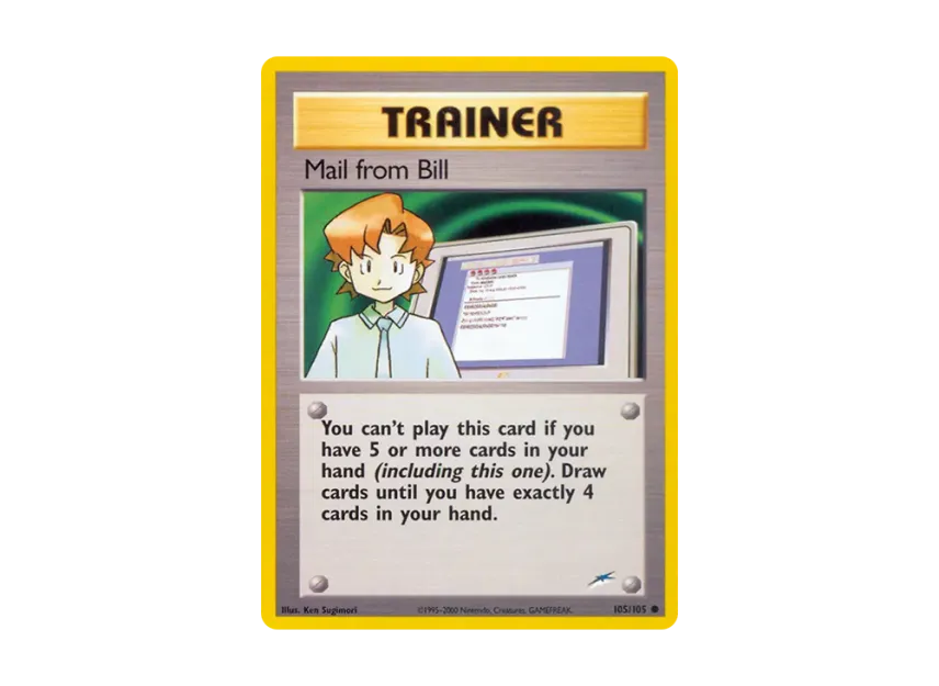 Mail from Bill C [105-NEO-DESTINY 105/105] [EN] (Neo Series "Neo Destiny")