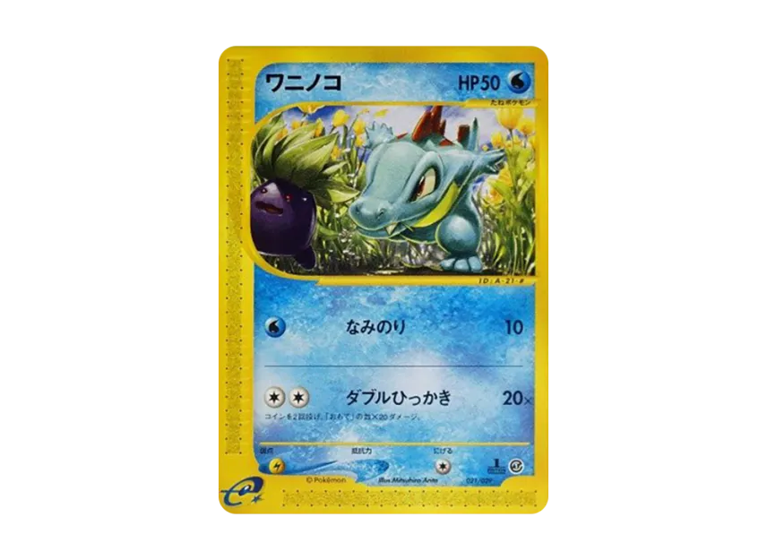 Totodile : 1ED [E 021/029] (Starter Pack "Pokemon Card e")