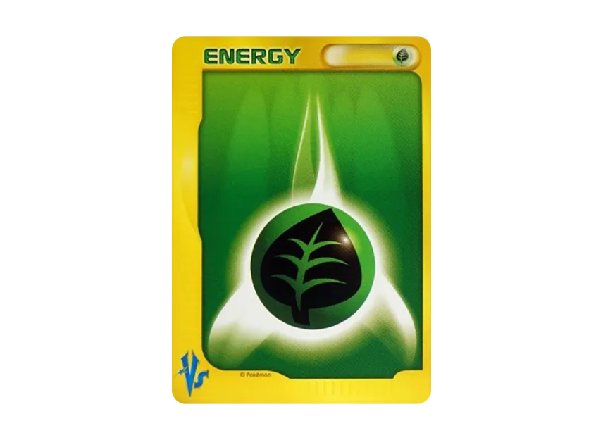 Grass Energy : 1ED [VS GRA] (Half Deck "Leaders Pokemon Water Flame / Grass and Thunder / Fighting Super & Movie Limited Edition")