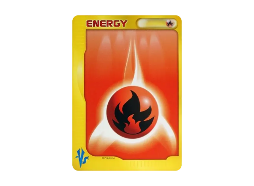 Fire Energy : 1ED [VS FIR] (Half Deck "Leaders Pokemon Water Flame / Grass and Thunder / Fighting Super & Movie Limited Edition")