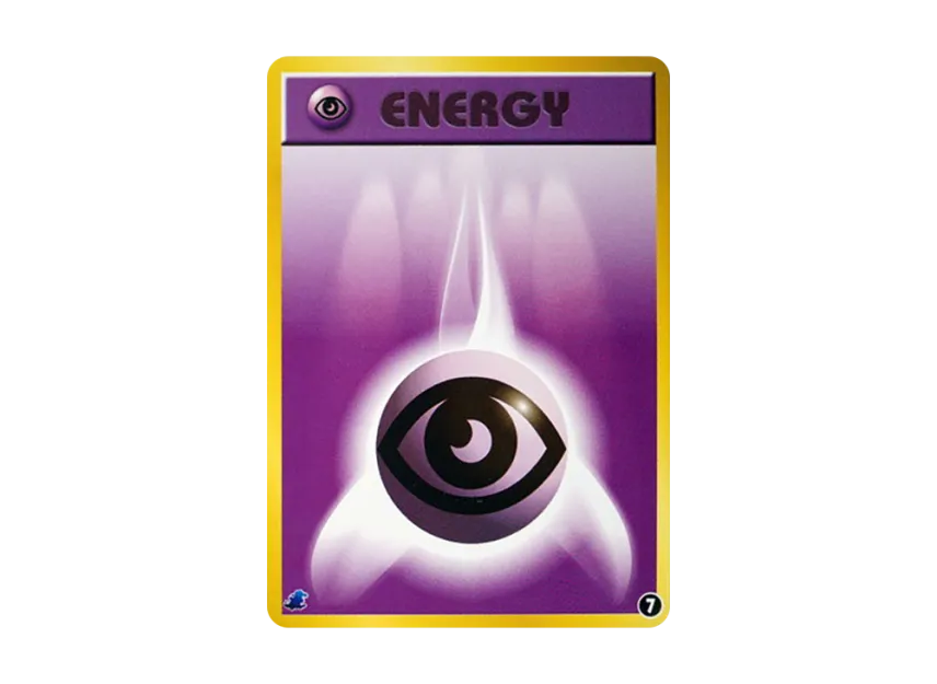 Psychic Energy : Old Back [NEO] (Pokemon Card neo "Intro Pack neo")