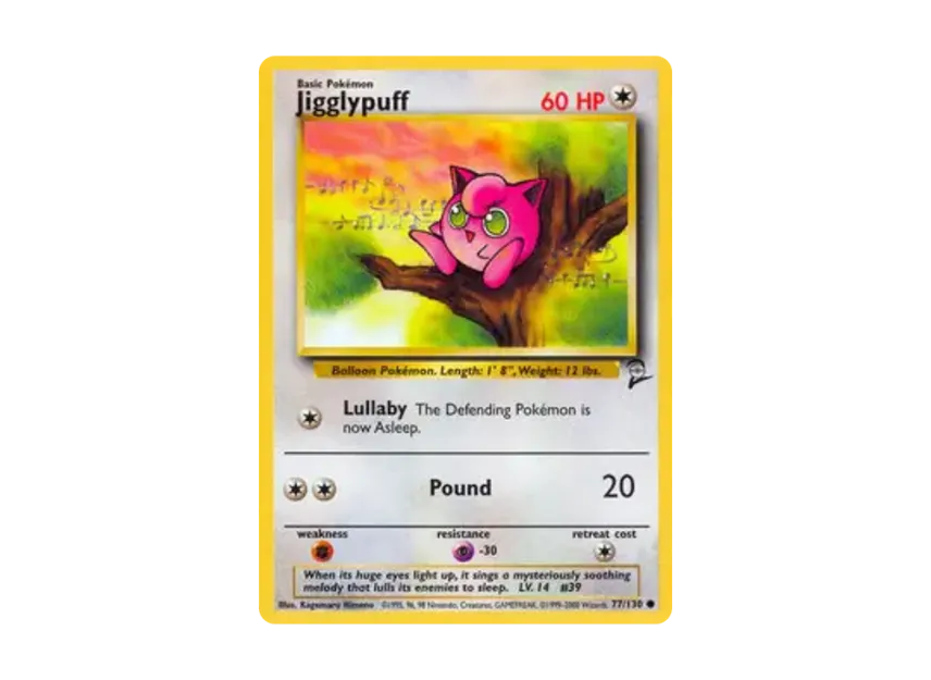 Jigglypuff C [130-SET-2 77/130] [EN] (Base "Set 2")