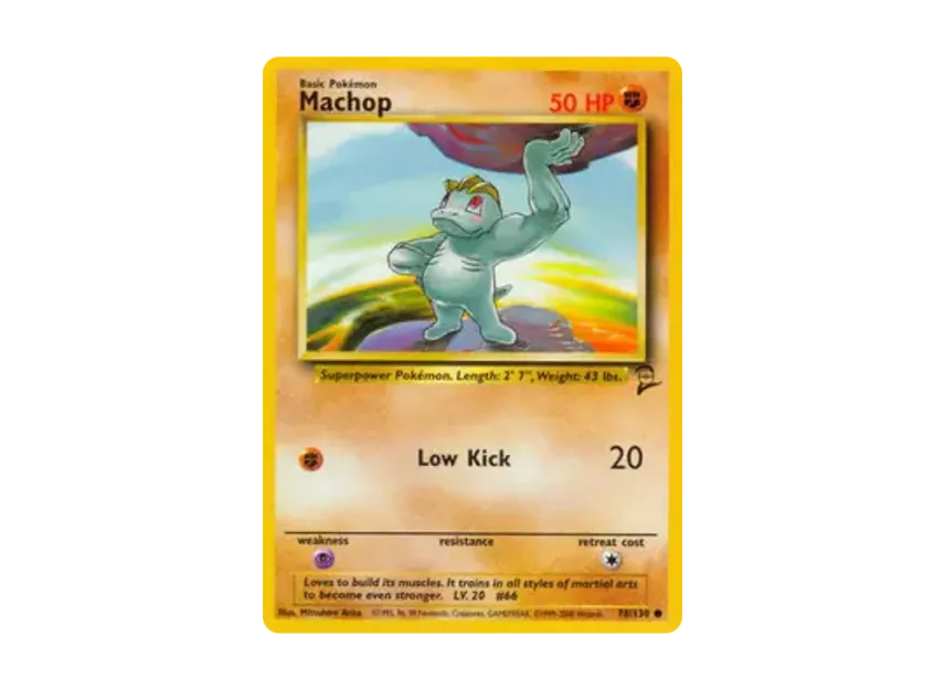 Machop C [130-SET-2 78/130] [EN] (Base "Set 2")