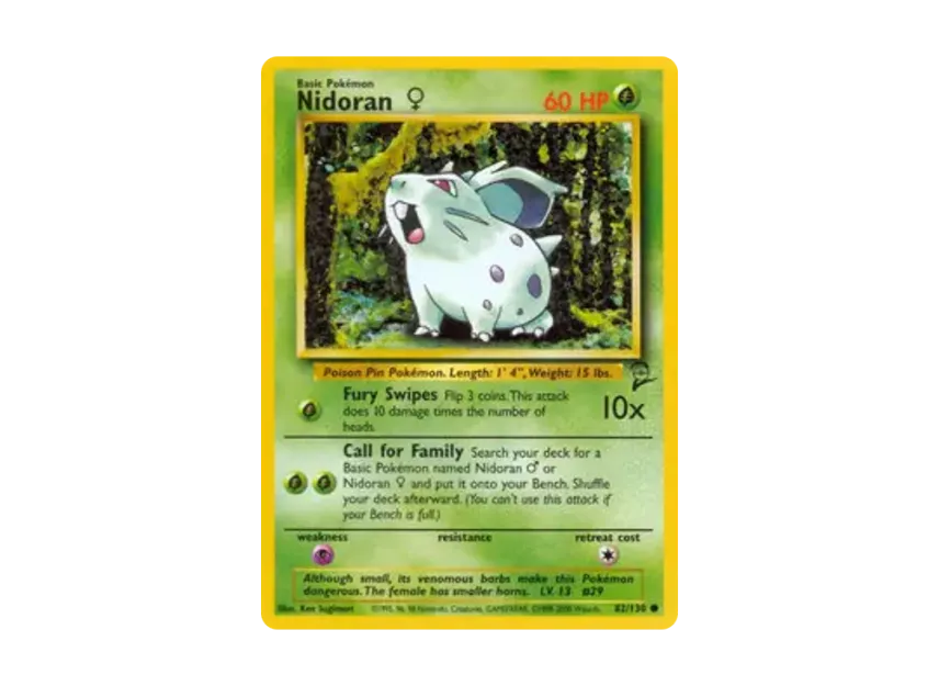 Nidoran(Female) C [130-SET-2 82/130] [EN] (Base "Set 2")