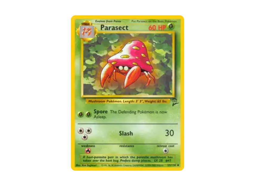 Parasect U [130-SET-2 55/130] [EN] (Base "Set 2")