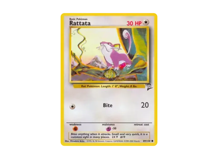 Rattata C [130-SET-2 89/130] [EN] (Base "Set 2")