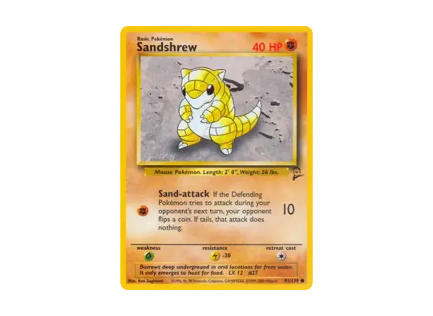 Sandshrew C [130-SET-2 91/130] [EN] (Base "Set 2")