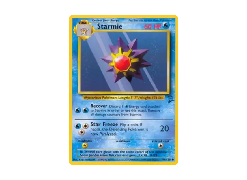 Starmie C [130-SET-2 94/130] [EN] (Base "Set 2")