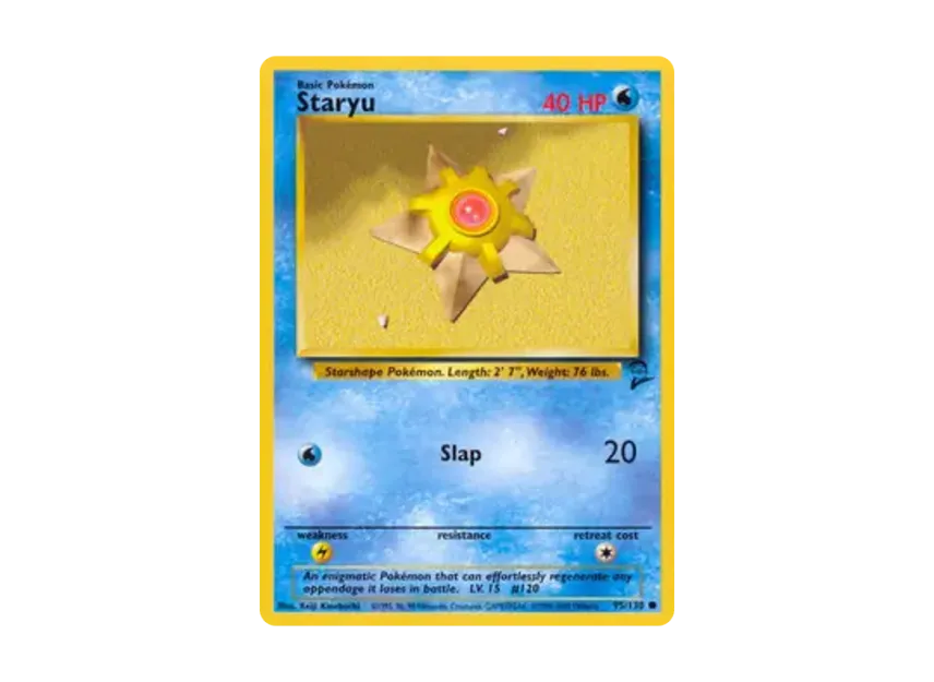 Staryu C [130-SET-2 95/130] [EN] (Base "Set 2")