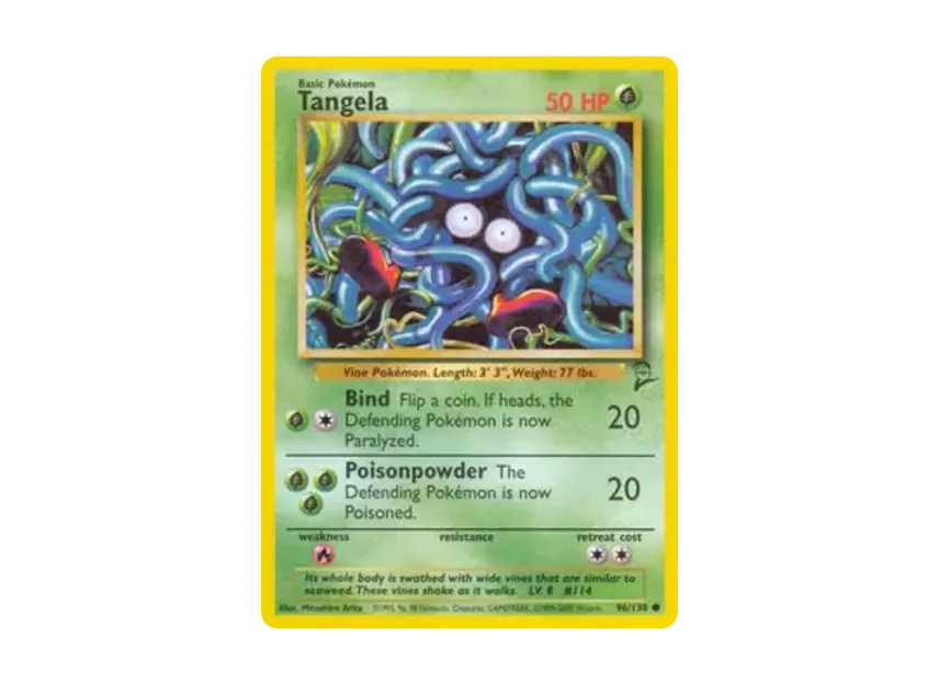 Tangela C [130-SET-2 96/130] [EN] (Base "Set 2")