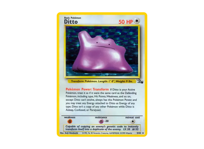 Ditto R [62-FOSSIL 3/62] [EN] (Base "Fossil")