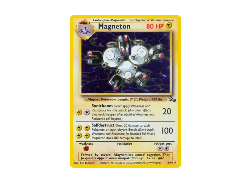 Magneton R [62-FOSSIL 11/62] [EN] (Base "Fossil")