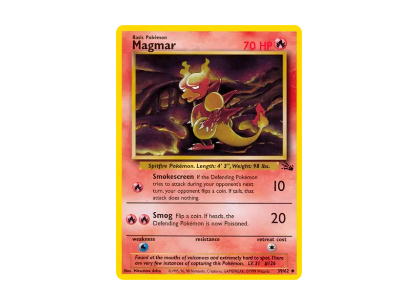 Magmar U [62-FOSSIL 39/62] [EN] (Base "Fossil")